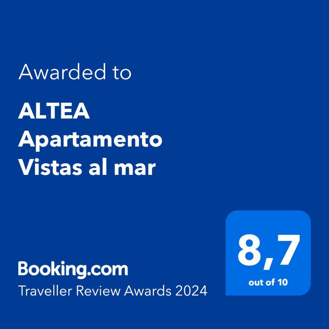 Altea Apartamento Vistas Al Mar Exterior photo